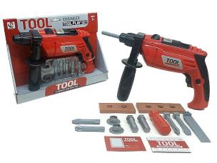 Opakowanie Wiertarka na baterie z zestawem wkrętów