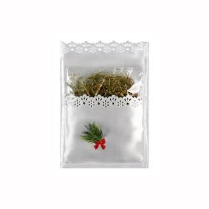 Opakowanie Wigilijna dekoracja na opłatek z siankiem