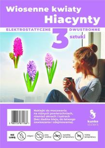 Wiosenne kwiaty Hiacynty 3szt. Wydawca: Kunke. Multiszop.pl Opakowanie Wiosenne kwiaty Hiacynty 3szt