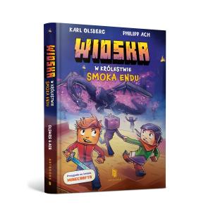 Wioska. W krainie Smoka Endu. Autor: Karl Olsberg. Multiszop.pl Okładka książki Wioska. W krainie Smoka Endu