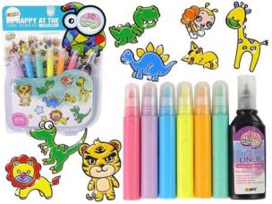 Opakowanie Witraże na okno zwierzęta