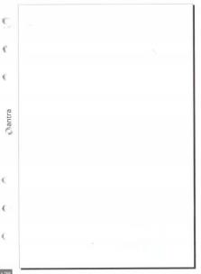 Opakowanie Wkład do organizera A5/czysta biała ANTRA