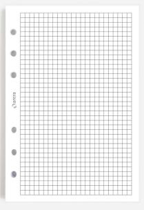 Opakowanie Wkład do organizera A5 kratka biała