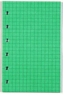 Opakowanie Wkład do organizera ST/kratka zielona ANTRA