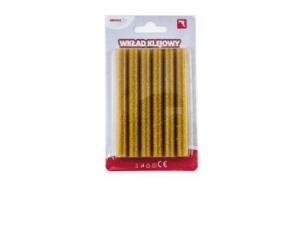 Opakowanie Wkład klejowy brokatowy złoty 11mmx10cm 6szt