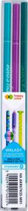 Opakowanie Wkłady do długopisu wymazywalnego Standard A 0.5 mm mix Happy Color