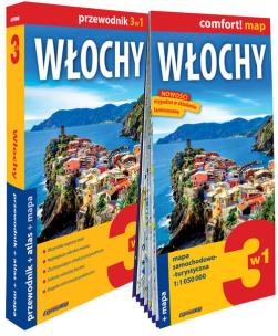 Okładka książki Włochy przewodnik 3w1 przewodnik + atlas + mapa