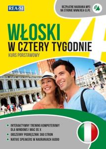 Okładka książki Włoski w cztery tygodnie w.2017