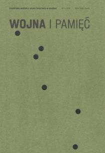 Okładka książki Wojna i pamięć