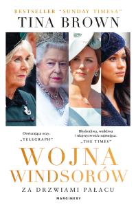 Wojna Windsorów. Za drzwiami pałacu. Autor: Brown Tina. Multiszop.pl Okładka książki Wojna Windsorów. Za drzwiami pałacu