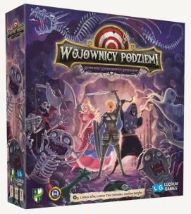 Wojownicy Podziemi Katakumby Karkołomnych Koszmaró. Wydawca: Lucrum Games. Multiszop.pl Opakowanie Wojownicy Podziemi Katakumby Karkołomnych Koszmaró