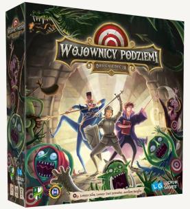 Wojownicy Podziemi LUCRUM. Wydawca: Lucrum Games. Multiszop.pl Opakowanie Wojownicy Podziemi LUCRUM