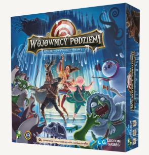 Wojownicy Podziemi: Zamek Zajadłej Zimy LUCRUM. Wydawca: Lucrum Games. Multiszop.pl Opakowanie Wojownicy Podziemi: Zamek Zajadłej Zimy LUCRUM