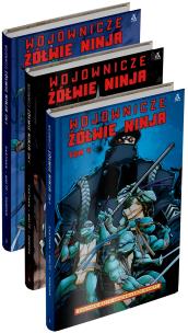 Wojownicze Żółwie Ninja Tom 4-6. Autor: Kevin B. Eastman, TOM WALTZ, Dan Duncan. Multiszop.pl Okładka książki Wojownicze Żółwie Ninja Tom 4-6