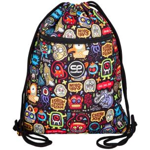 Opakowanie Worek na buty Coolpack Vert Scary Stickers