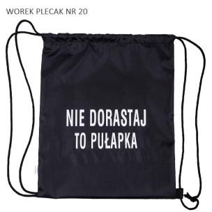 Opakowanie Worek plecak