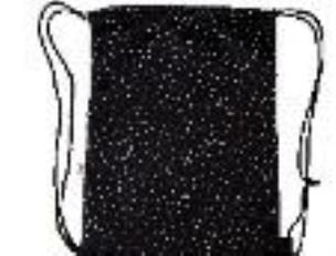 Opakowanie Worek plecak czarny