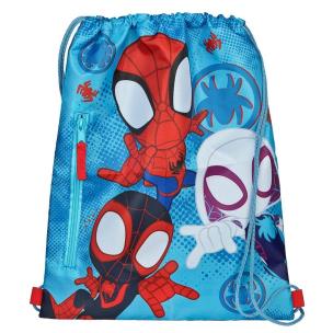 Worek szkolny Spidey. Wydawca: Cass Film. Multiszop.pl Opakowanie Worek szkolny Spidey