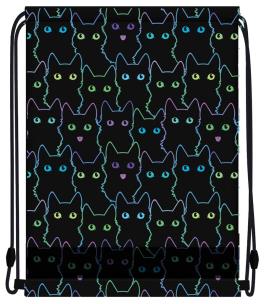 Opakowanie Worek szkolny SSC242 Kot czarny STRIGO