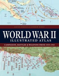 Okładka książki World War II Illustrated Atlas