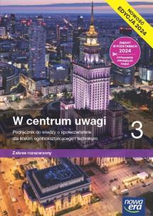 WOS LO 3 W centrum uwagi podr ZR 2024. Autor:   Praca zbiorowa. Multiszop.pl Okładka książki WOS LO 3 W centrum uwagi podr ZR 2024