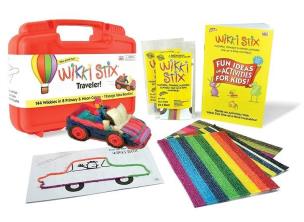 Woskowe sznureczki Czerwona walizka XL 144. Wydawca: Wikki Stix. Multiszop.pl Opakowanie Woskowe sznureczki Czerwona walizka XL 144