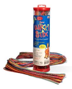 Woskowe sznureczki Super długie 92cm 48. Wydawca: Wikki Stix. Multiszop.pl Opakowanie Woskowe sznureczki Super długie 92cm 48