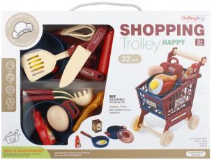 Opakowanie Wózek supermarket + akcesoria kuchnia