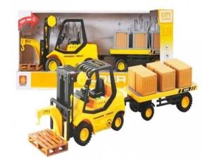 Opakowanie Wózek widłowy z naczepą