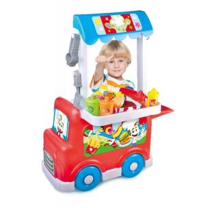 Wózek z hamburgerami. Wydawca: Dumel. Multiszop.pl Opakowanie Wózek z hamburgerami