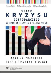 Okładka książki Wpływ kryzysu gospodarczego na działanie systemu..
