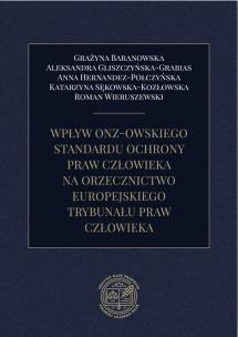 Okładka książki Wpływ ONZ-owskiego standardu ochrony praw...