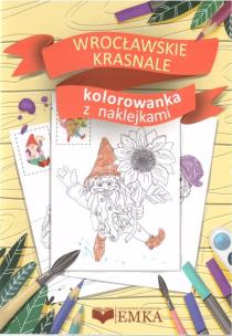 Okładka książki Wrocławskie krasnale - kolorowanka