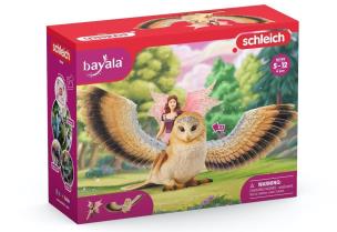 Wróżka lecąca na sowie SLH70789. Wydawca: Schleich. Multiszop.pl Opakowanie Wróżka lecąca na sowie SLH70789