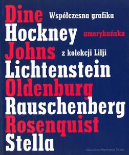 Okładka książki Współczesna grafika amerykańska z kolekcji...