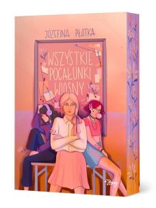 Wszystkie pocałunki wiosny (barwione brzegi). Autor: Józefina Płotka. Multiszop.pl Okładka książki Wszystkie pocałunki wiosny (barwione brzegi)