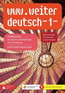 Okładka książki www.weiter deutsch-1- KB w.2009 PWN