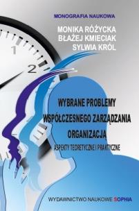 Okładka książki Wybrane problemy współczesnego zarządzania