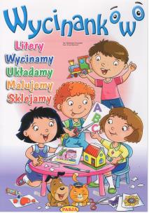 Okładka książki Wycinankowo. Kolorowanka