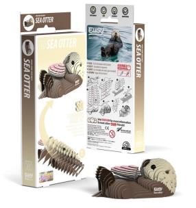 Opakowanie Wydra Eugy. Eko Układanka 3D