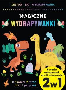 Opakowanie Wydrapywanka 6 kartek dla chłopców
