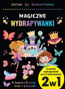 Wydrapywanka 6 kartek dla dziewczynek. Wydawca: Rawmark. Multiszop.pl Opakowanie Wydrapywanka 6 kartek dla dziewczynek