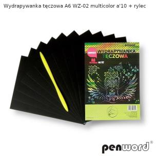 Opakowanie Wydrapywanka tęczowa A6 multicolor WZ-02