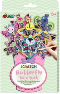 Wydrapywanki - Motyle. Wydawca: AVENIR. Multiszop.pl Opakowanie Wydrapywanki - Motyle