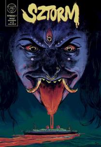 Okładka książki Wydział 7 T.3 Sztorm