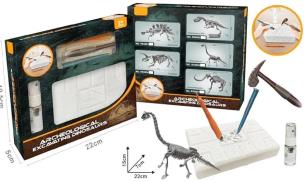 Opakowanie Wykopaliska dinozaury szkielet Brachiosaurusa