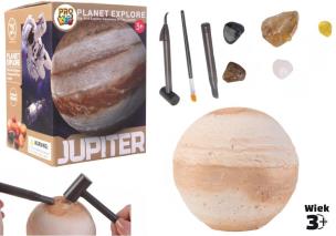 Wykopaliska minerałów planeta Jowisz. Wydawca: Pro Kids. Multiszop.pl Opakowanie Wykopaliska minerałów planeta Jowisz