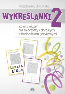 Wykreślanki 2. Autor: Borowska Magdalena. Multiszop.pl Okładka książki Wykreślanki 2