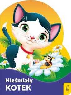 Okładka książki Wykrojnik. Nieśmiały kotek