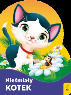 Okładka książki Wykrojnik. Nieśmiały kotek